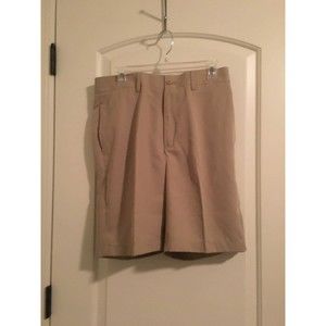 Grand Slam Men's Golf Shorts Khaki Size 30 Pockets Activewear Casual